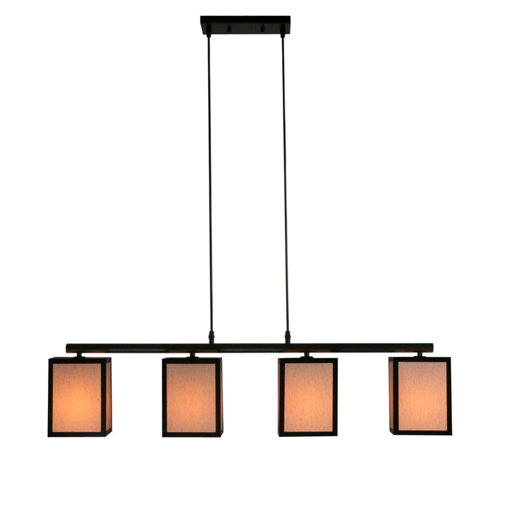 Latitude Run® Kallitsa 4 Light Kitchen Island Modern Linear Pendant